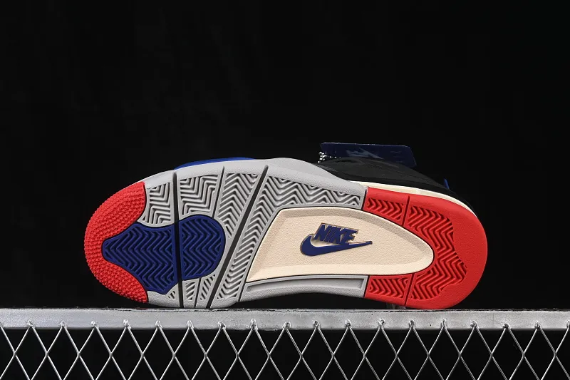 All categories Air Jordan Jordan series basketball shoes Air Jordan 4 LJR version Air Jordan 4 Retro "Lase" AJ4 Joe 4 black gray blue color FV5029-003